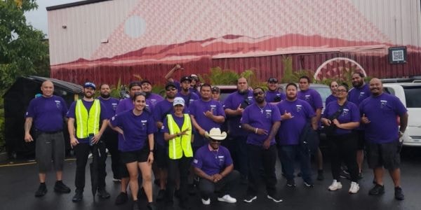 Kia'i International LLC security officers at a Kona event